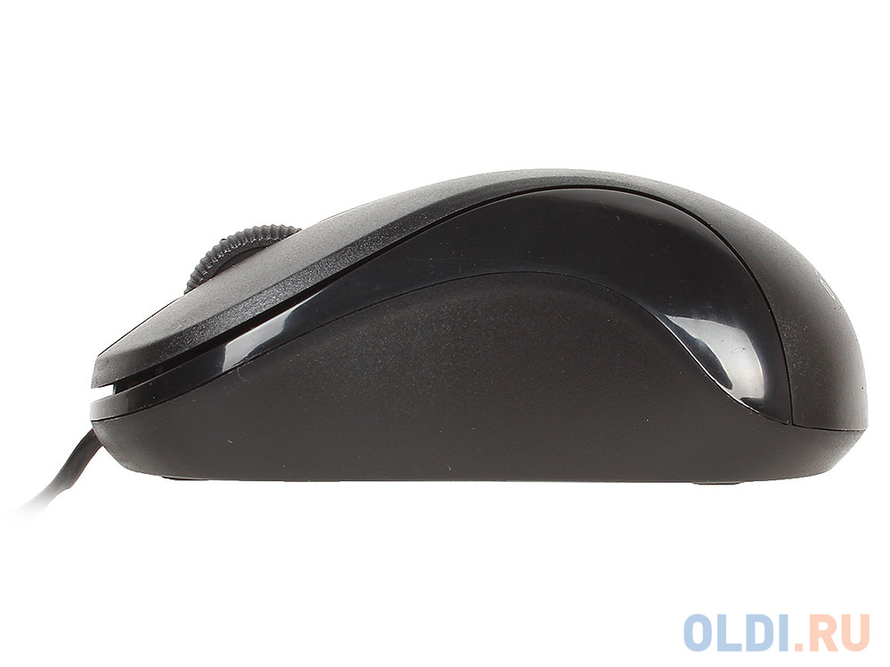 Мышь Oklick 115S black optical (1000dpi) USB for notebook (2but)