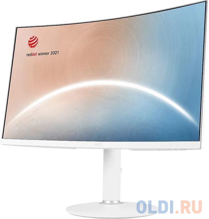 Монитор MSI 27" Modern MD271CPW белый VA LED 16:9 HDMI M/M матовая HAS Piv 250cd 178гр/178гр 1920x1080 75Hz FHD USB 6.13кг в Москвe