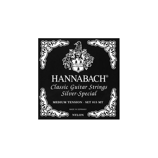 Струны Hannabach 815MT Black SILVER SPECIAL нейлон для классической гитары