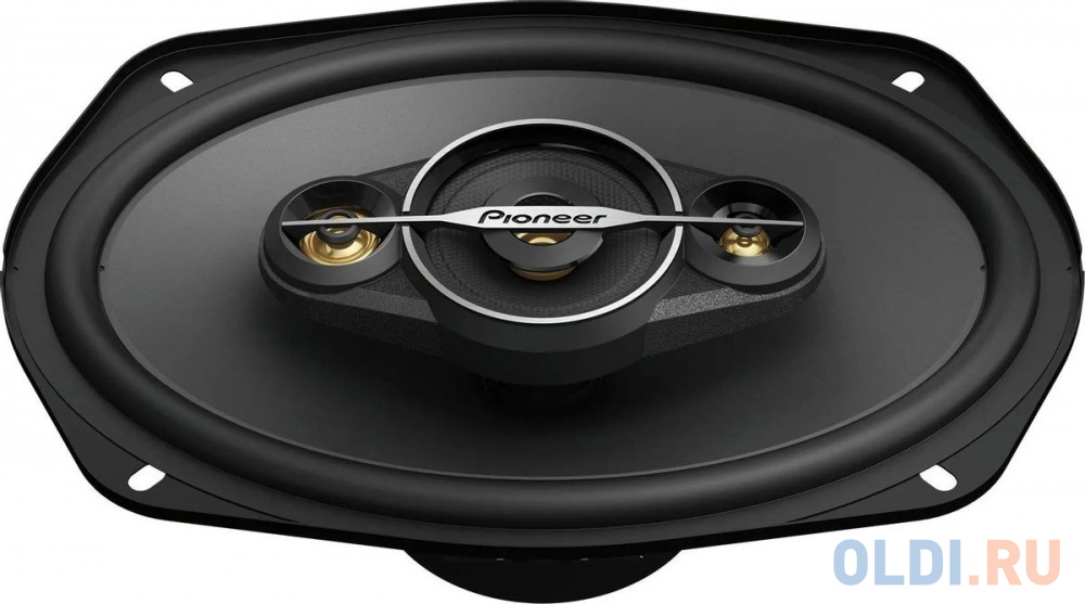 Колонки автомобильные Pioneer TS-A6968S 450Вт 92дБ 4Ом 15x23см (6x9дюйм) (ком.:2кол.) коаксиальные четырехполосные