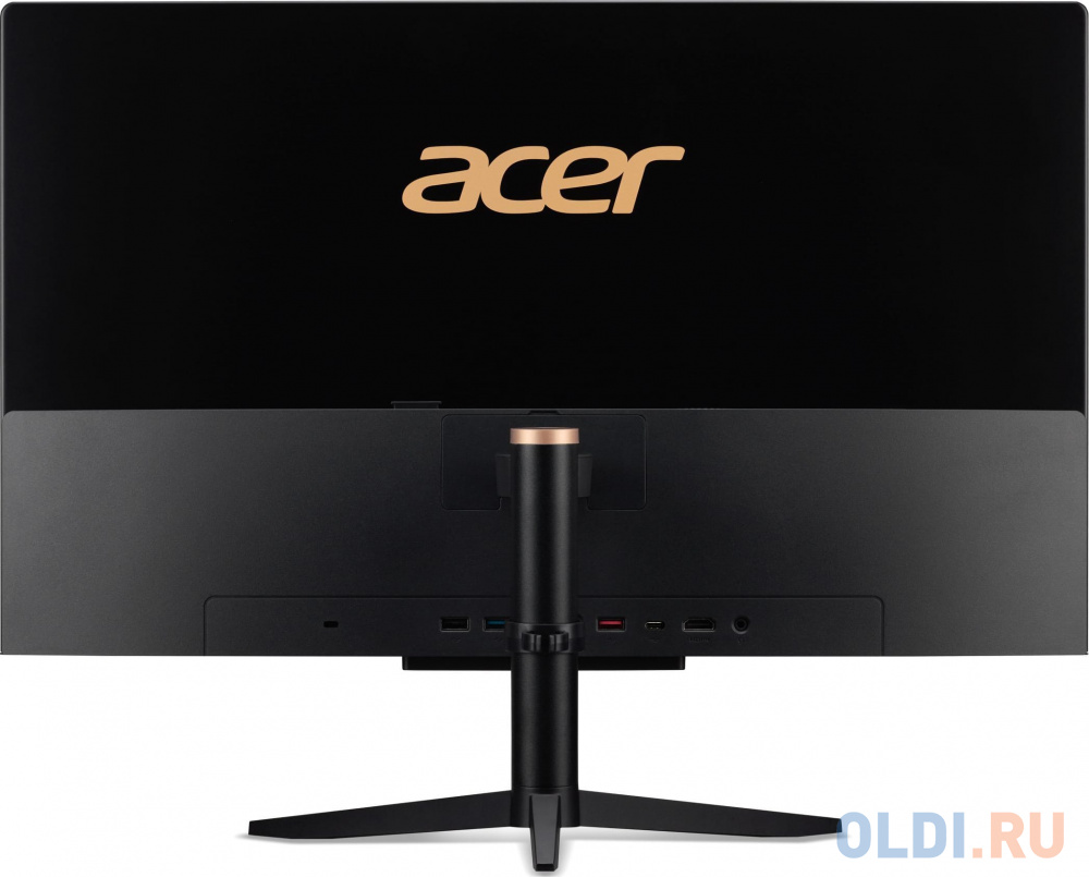 Моноблок Acer Aspire C24-1610 23.8" Full HD N100 (0.8) 8Gb SSD512Gb UHDG CR Eshell WiFi BT 65W клавиатура мышь Cam черный 1920x1080 в Москвe