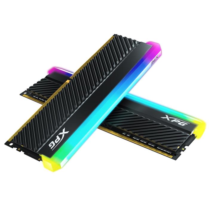 Комплект памяти DDR4 DIMM 16Gb (2x8Gb), 4400MHz, CL19, 1.35 В, ADATA, XPG Spectrix D45G RGB Gaming Memory (AX4U44008G19K-DCBKD45G)