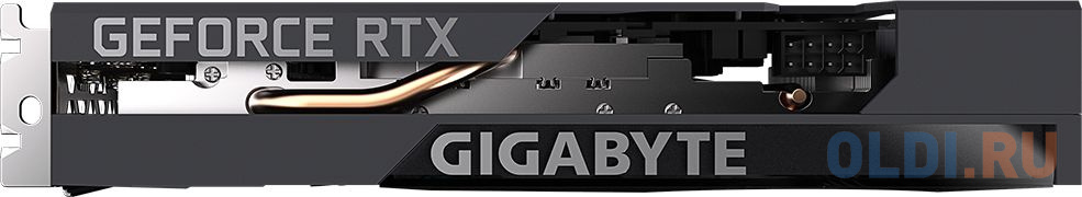 Видеокарта Gigabyte PCI-E 4.0 GV-N3050EAGLE OC-6GD NVIDIA GeForce RTX 3050 6Gb 128bit GDDR6 1792/14000 HDMIx2 DPx2 HDCP Ret