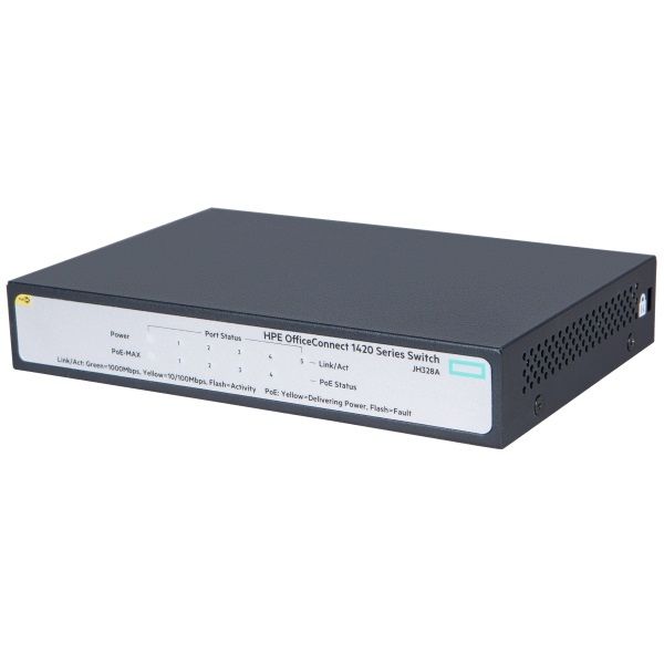 Коммутатор HPE 1420 5G PoE+ (32W) Switch (JH328A) в Москвe