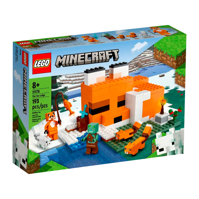 Конструктор Lego Minecraft The Fox Lodge 193 дет. 21178