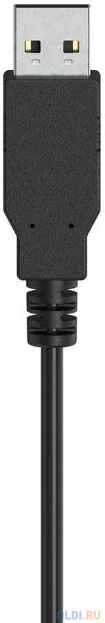Микрофон проводной Hama Stream 700 HD 2.5м черный