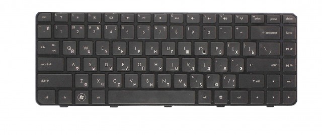 Клавиатура Pitatel для HP Pavilion DM4-1000, DV5-2000 RU, черная (KB-584R)