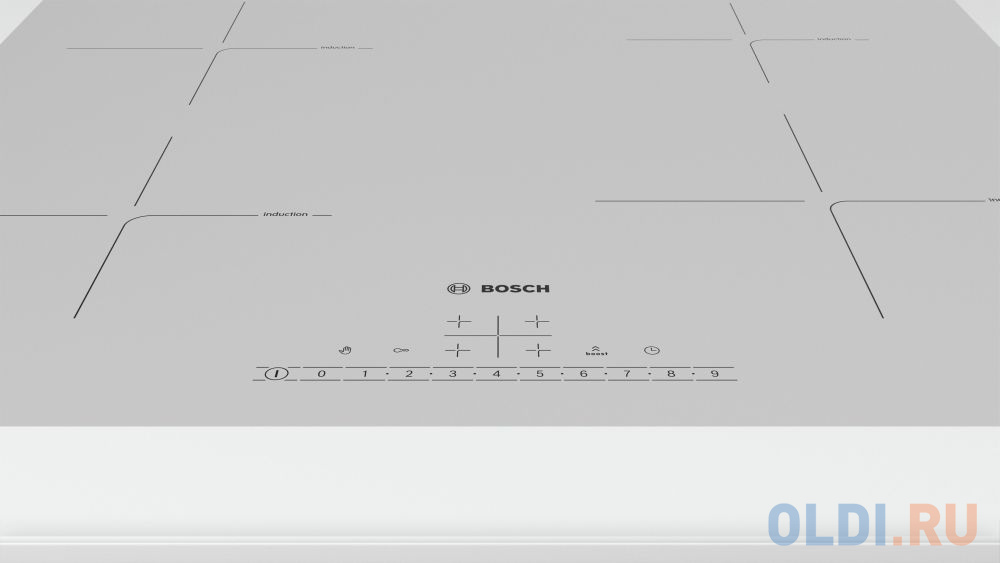 Индукционная варочная поверхность Bosch PUE612FF1J белый в Москвe