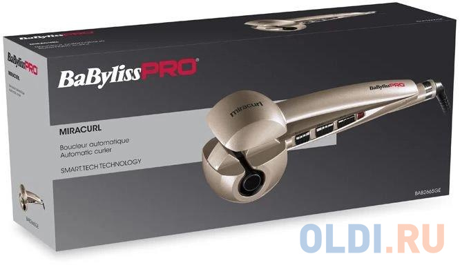 Щипцы Babyliss Pro BAB2665GE 29Вт макс.темп.:230С покрытие:керамическое бронзовый в Москвe