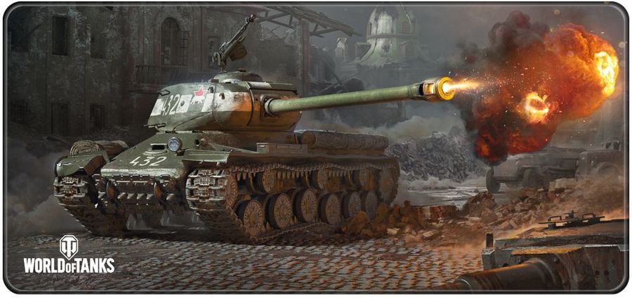 Коврик для мыши World of Tanks IS-2 XL, игровой, 900х420х3mm, принт (FWGMPWTTIS222S0XL)