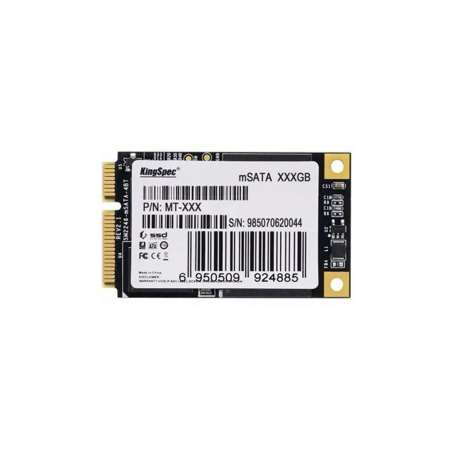 Накопитель SSD KingSpec 128Gb mSATA (MT-128)