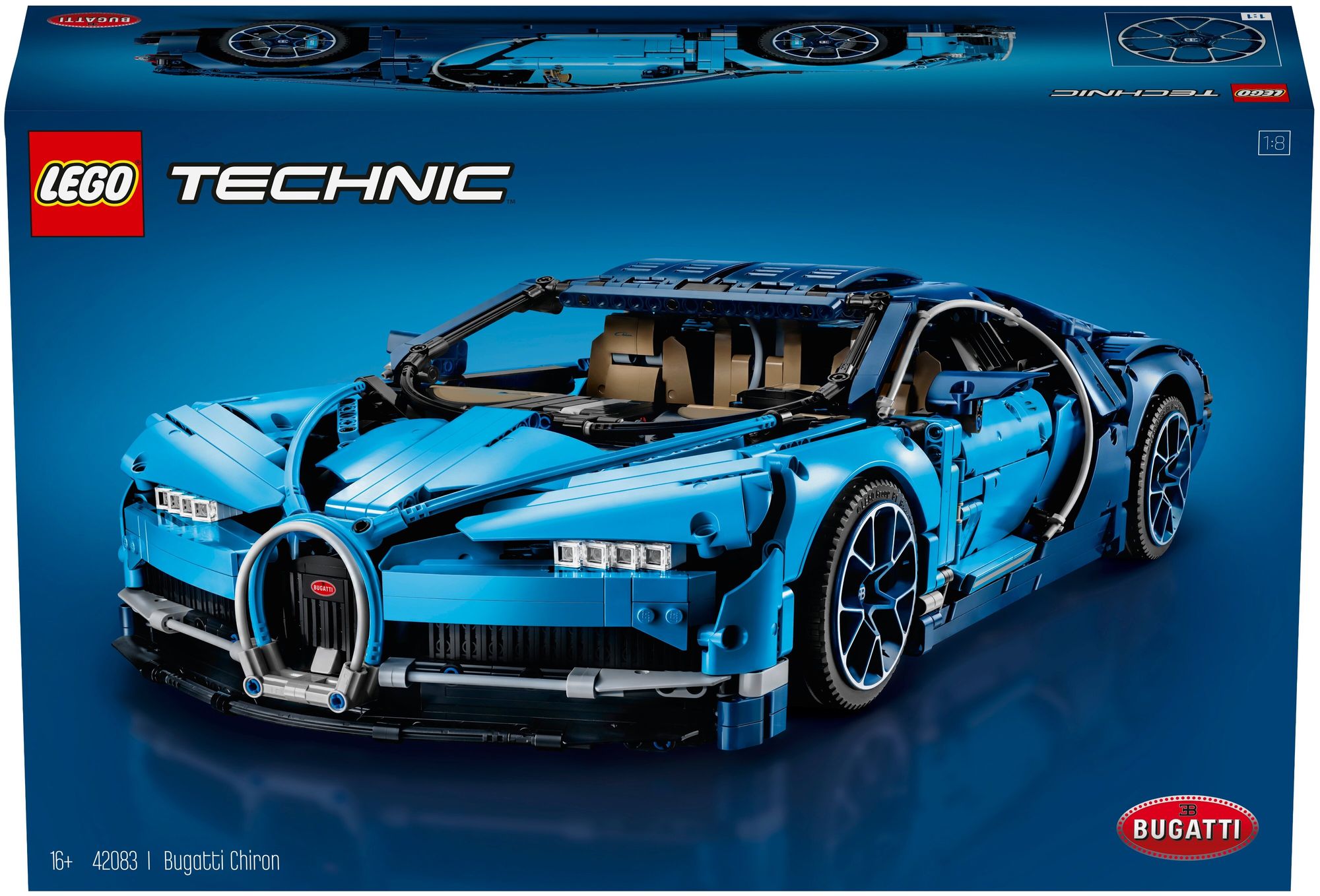 Конструктор LEGO 42083 Bugatti Chiron в Москвe