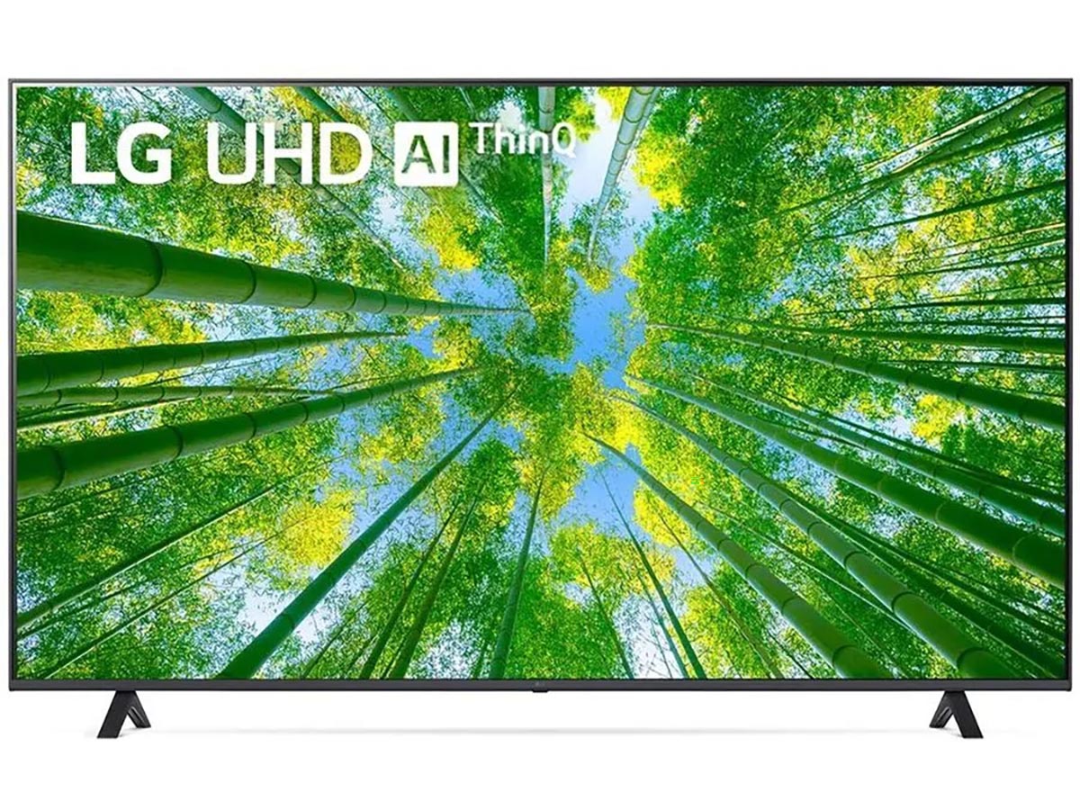 Телевизор LG 75 LED, UHD, Smart TV (webOS), Звук (20 Вт (2x10 Вт)), 2xHDMI, 1xUSB, RJ-45 Металлический серый, 75UQ80006LB