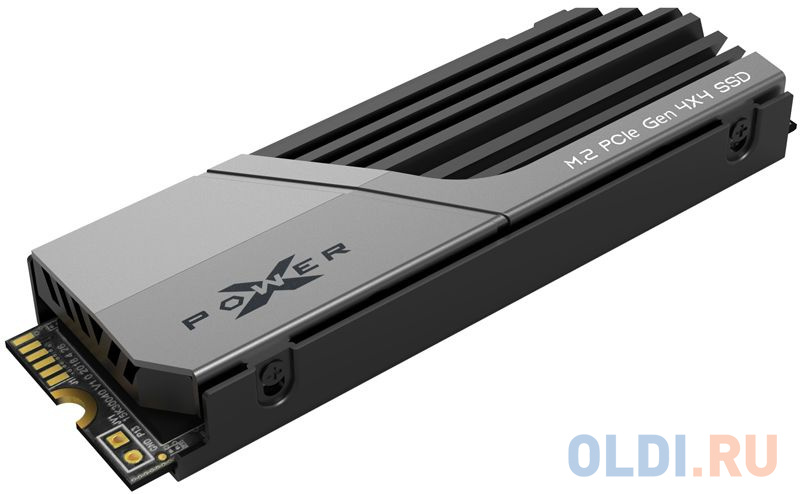 Накопитель SSD Silicon Power PCI-E 4.0 x4 1Tb SP01KGBP44XS7005 XS70 M.2 2280