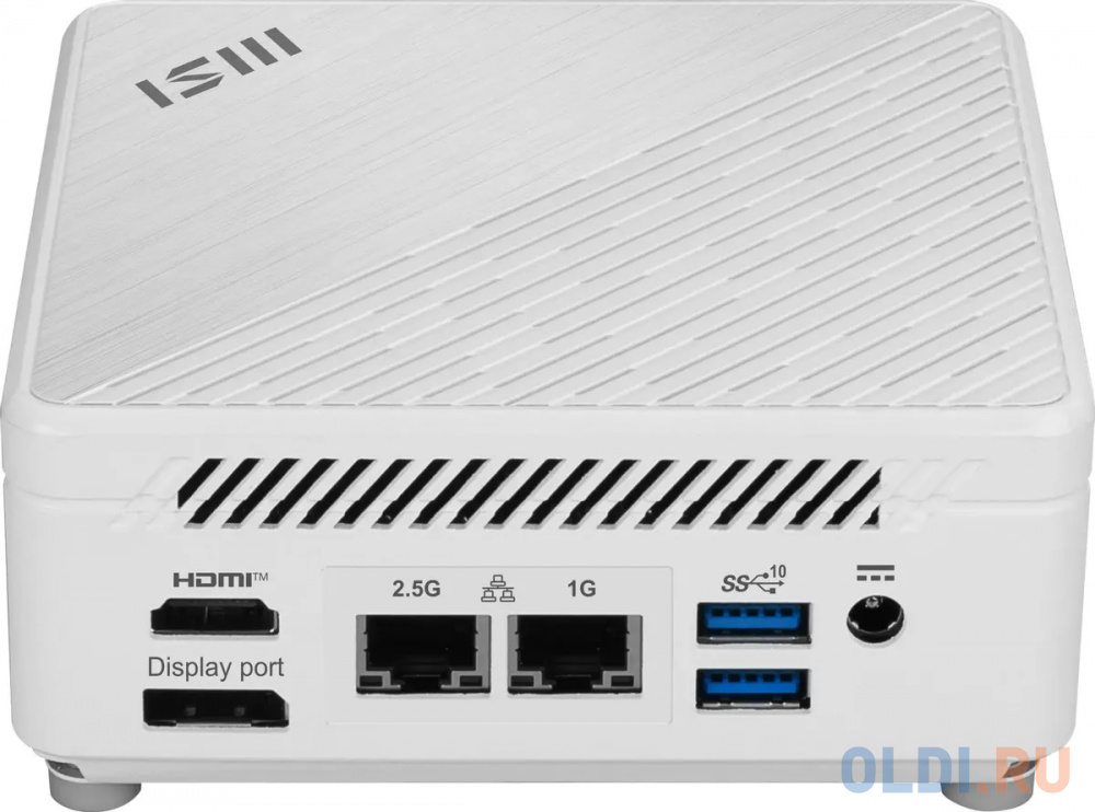 Неттоп MSI Cubi 5 12M-045XRU i5 1235U (1.3) 8Gb SSD512Gb Iris Xe noOS 2xGbitEth WiFi BT 65W белый (9S6-B0A812-220)