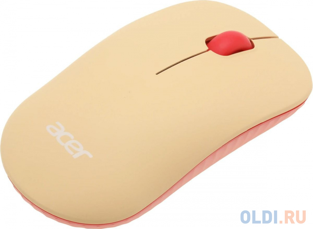 Клавиатура+мышь Acer OCC205 Wireless Beige/Pink