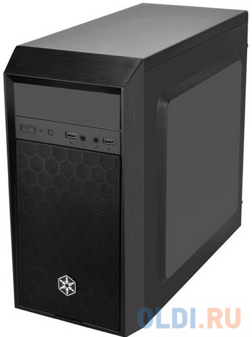 Корпус SilverStone SST-PS16B чёрный (mATX, 2xUSB 3.0, HD Audio)