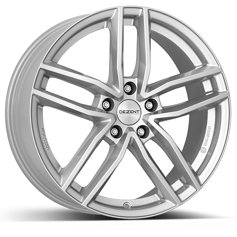 R16 5x114,3 6,5J ET42,5 D67,1 Dezent TR Silver