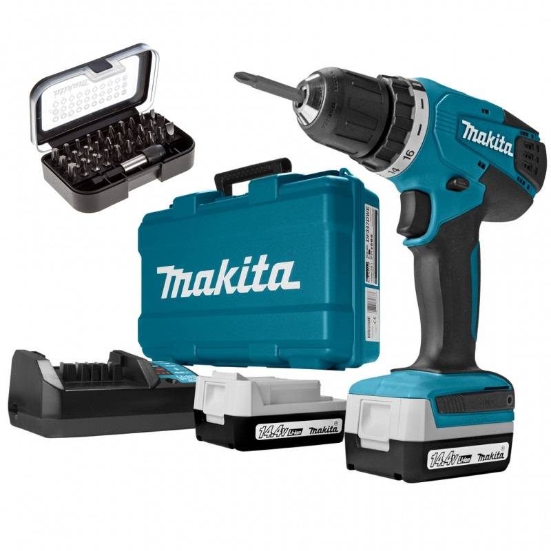 Дрель-шуруповерт Makita DF347DWEX8 в Москвe