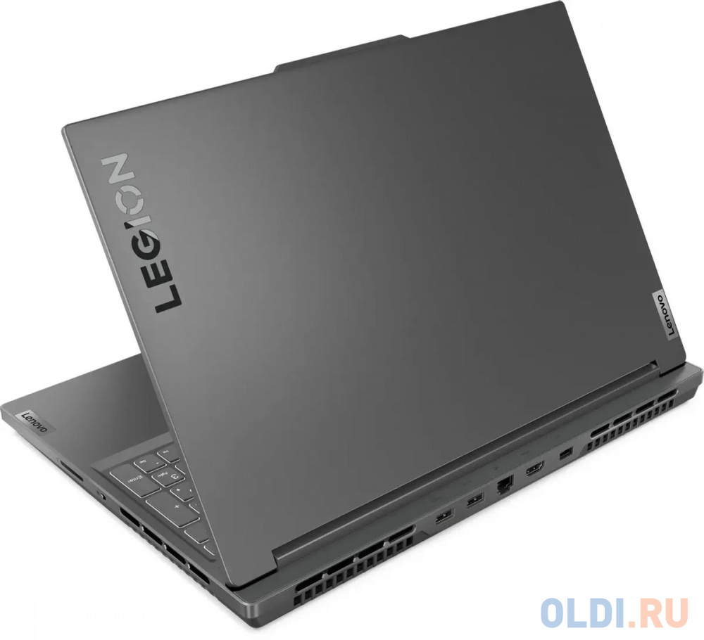 Ноутбук Lenovo Legion Slim 5 16IRH8 Core i7 13700H 16Gb SSD512Gb NVIDIA GeForce RTX4050 6Gb 16" IPS WUXGA (1920x1200) noOS grey WiFi BT Cam (82YA