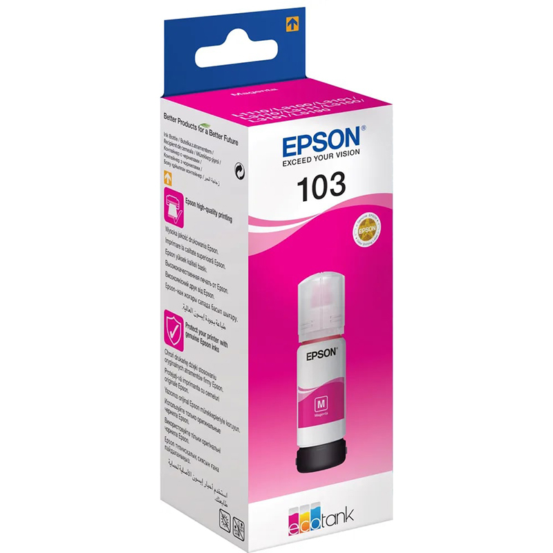 Чернила Epson C13T00S34A Magenta