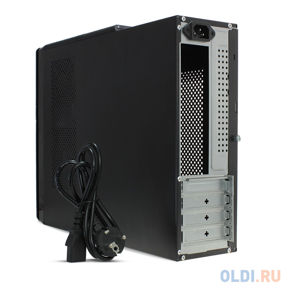 Корпус Desktop CM 1907-3  black ITX (БП CM-PS300, Micro ATX,Mini-ITX, отсеки  5,25*1, 3,5*1; 2,5*1,3,5/2,5*1; 1*USB 3.0+1*USB2.0; картридер; встроенны