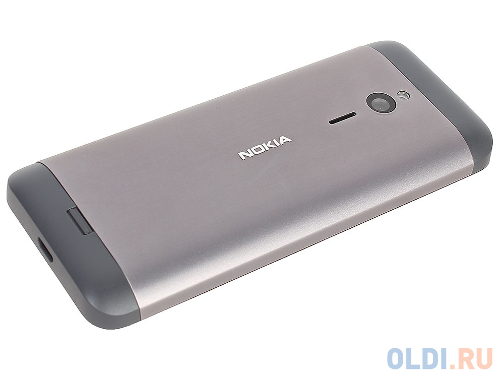 Мобильный телефон Nokia 230 Dual Sim Black Silver, 2.8'' 320x240, 16MB RAM, 16MB, up to 32GB flash, 2Mpix, 2 Sim, 2G, BT, 1200mAh, 92g, 124,