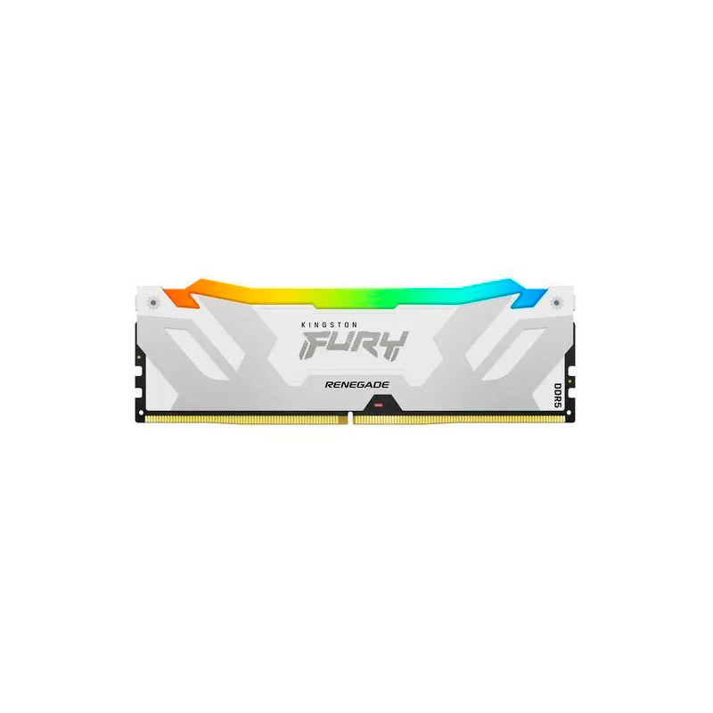 Модуль памяти Kingston Fury Renegade White RGB DDR5 DIMM 6800MHz PC-54400 CL36 - 16Gb KF568C36RWA-16