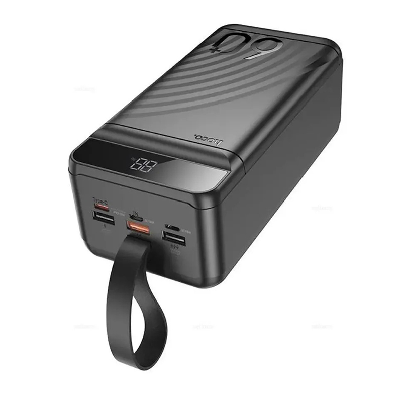 Внешний аккумулятор Hoco Power Bank J123C 60000mAh Black 6942007612098 в Москвe