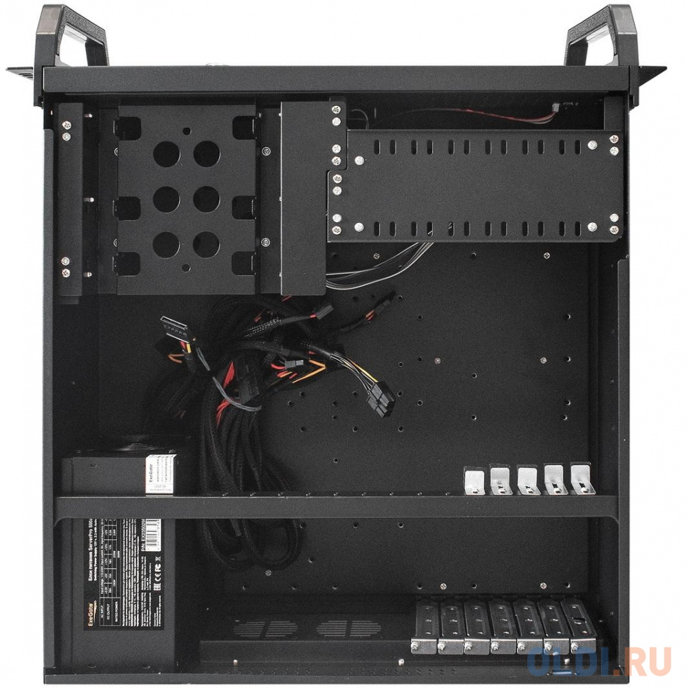 Серверный корпус ExeGate Pro 4U450-26/4U4020S <RM 19", высота 4U, глубина 450, БП 500RADS, USB>