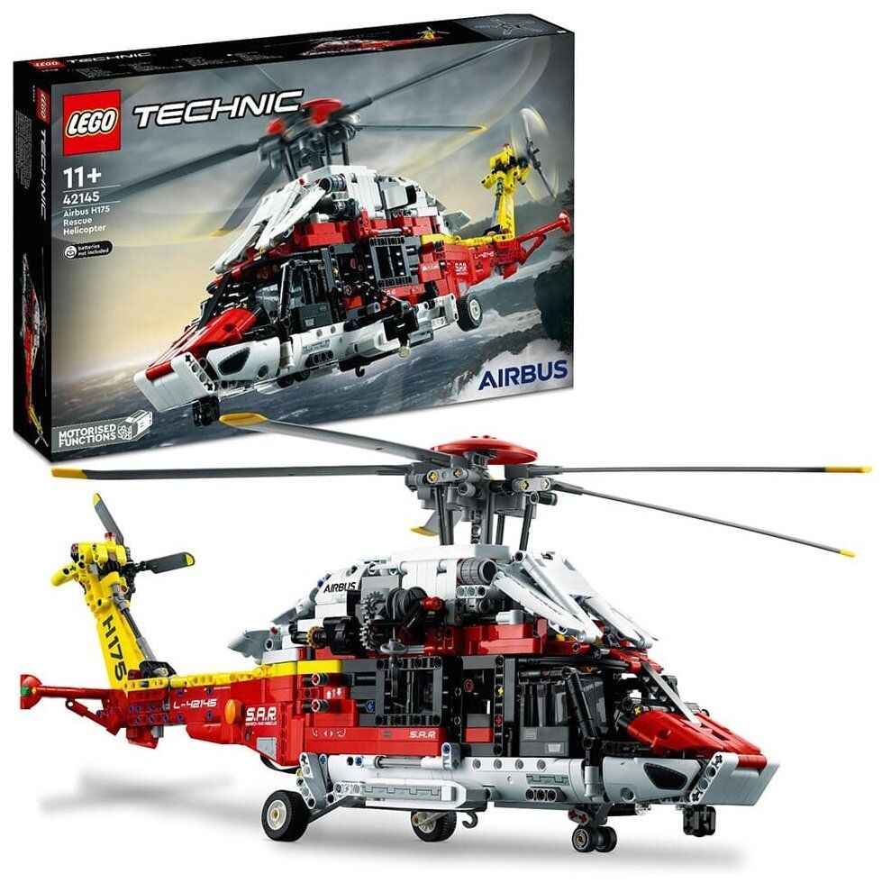 Конструктор LEGO Technic "Спасательный вертолет Airbus H175" 42145
