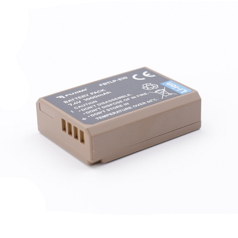 Аккумулятор Fujimi FBTLP-E10 (схожий с Canon LP-E10) 1000mAh Type-C 1758