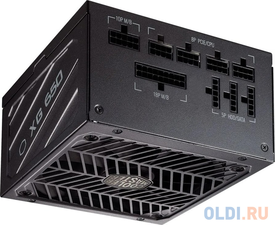 Блок питания Cooler Master ATX 650W XG650 80+ platinum (24+8+4+4pin) APFC 135mm fan 12xSATA Cab Manag RTL