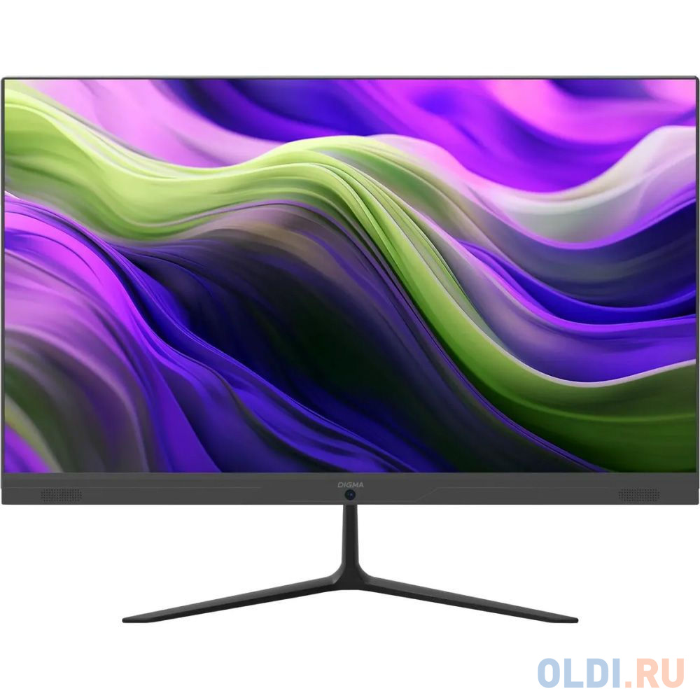 Моноблок Digma Optimum 23.8&quot; Full HD Cel N5100 (1.1) 8Gb SSD256Gb UHDG CR Ubuntu Eth WiFi BT 90W клавиатура мышь Cam черный 1920x1080