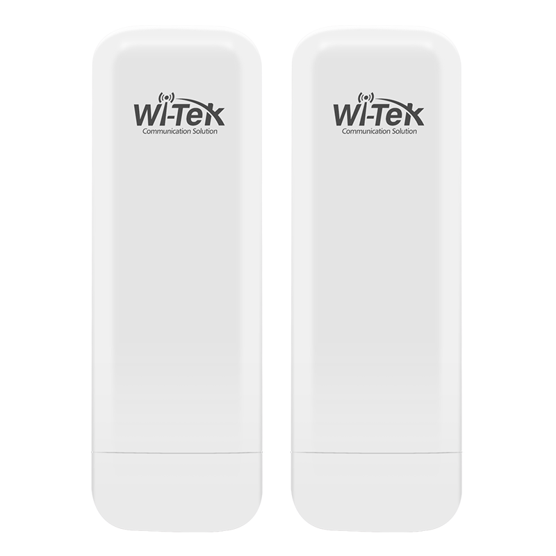 Точка доступа Wi-Tek WI-CPE513P-KIT v3, 2xLAN, 802.11a/b/g/n, 5 ГГц, до 300 Мбит/с, внутренних антенн: 1x13дБи, PoE, комплект 2шт. (WI-CPE513P-KIT v3)