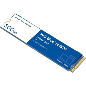 SSD накопитель Western Digital (WD) Blue SN570 WDS500G3B0C 500ГБ M2.2280 NVMe PCIe Gen3 8Gb/s в Москвe