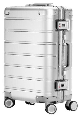 чемодан Xiaomi Metal Carry-on Luggage 20" серебристый (XMJDX01RM)