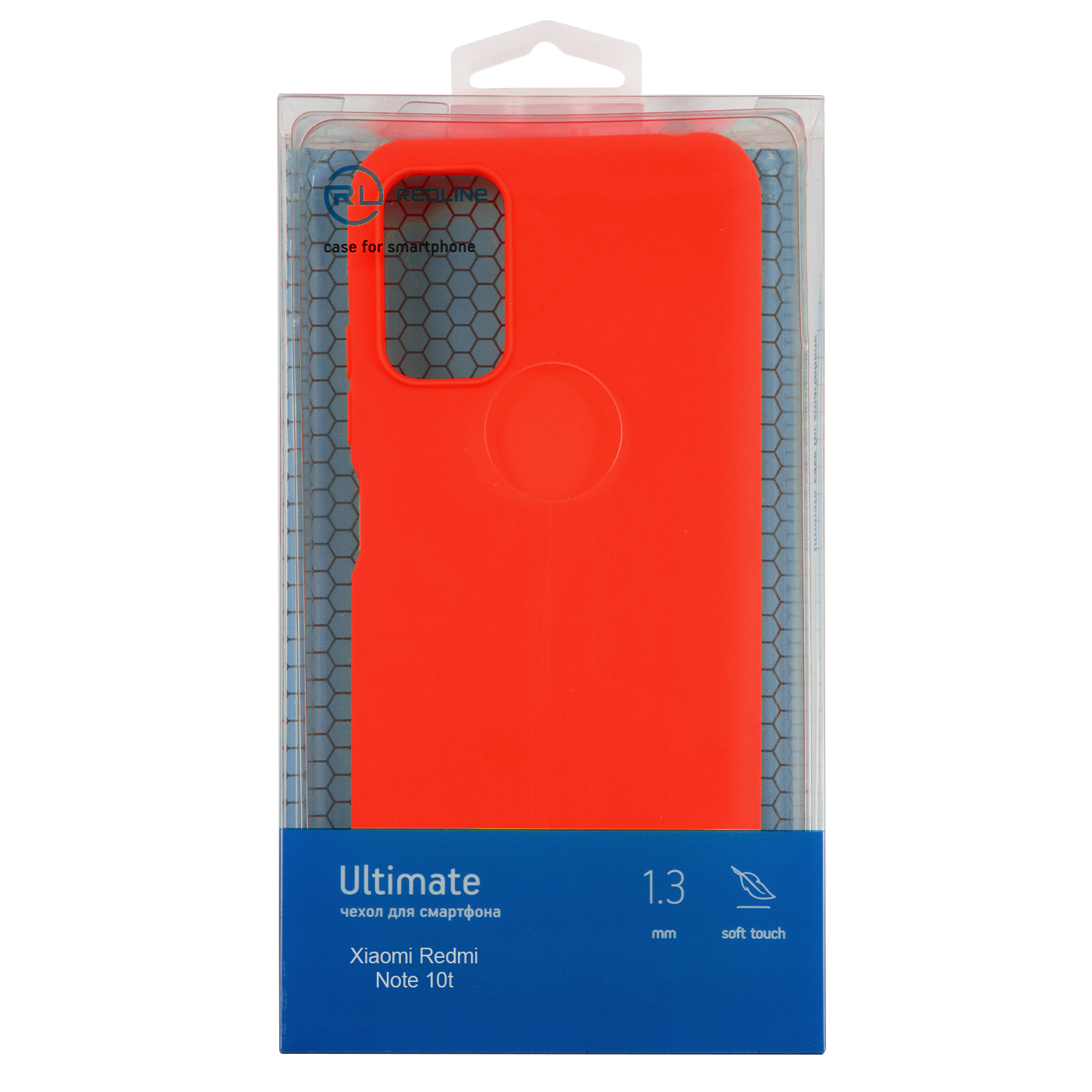 Чехол защитный Red Line Ultimate для Xiaomi Redmi Note 10t, красный УТ000026518 в Москвe