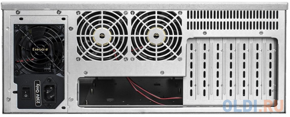 Серверный корпус ExeGate Pro 4U660-HS24 <RM 19", высота 4U, глубина 660, БП 800RADS, 24xHotSwap, USB>