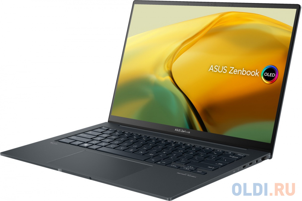 Ноутбук ASUS ZenBook Series UX3404VC-M3090W 14" 2880x1800/Intel Core i7-13700H/RAM 16Гб/SSD 1Тб/RTX 3050 4Гб/ENG/RUS/Windows 11 Home/серый/1.56 к