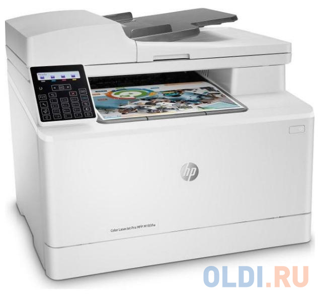 Лазерное МФУ HP Color LaserJet Pro M183fw 7KW56A