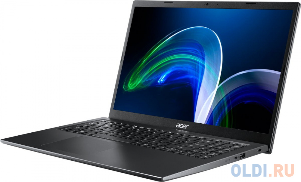 Ноутбук 15.6" FHD ACER Extensa EX215-54-3763 black (Core i3 1115G4/8Gb/256Gb SSD/VGA int/noOS) (NX.EGJER.03U)