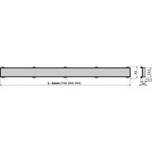 Решетка AlcaPlast Insert под плитку для Modular (INSERT-750)