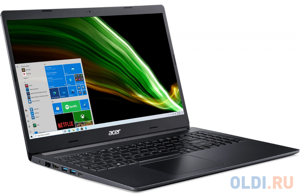 Ноутбук Acer Aspire 5 A515-56-52MV 15.6" 1920x1080 Intel Core i5-1135G7 SSD 256 Gb 8Gb WiFi (802.11 b/g/n/ac/ax) Bluetooth 5.1 Intel Iris Xe Grap