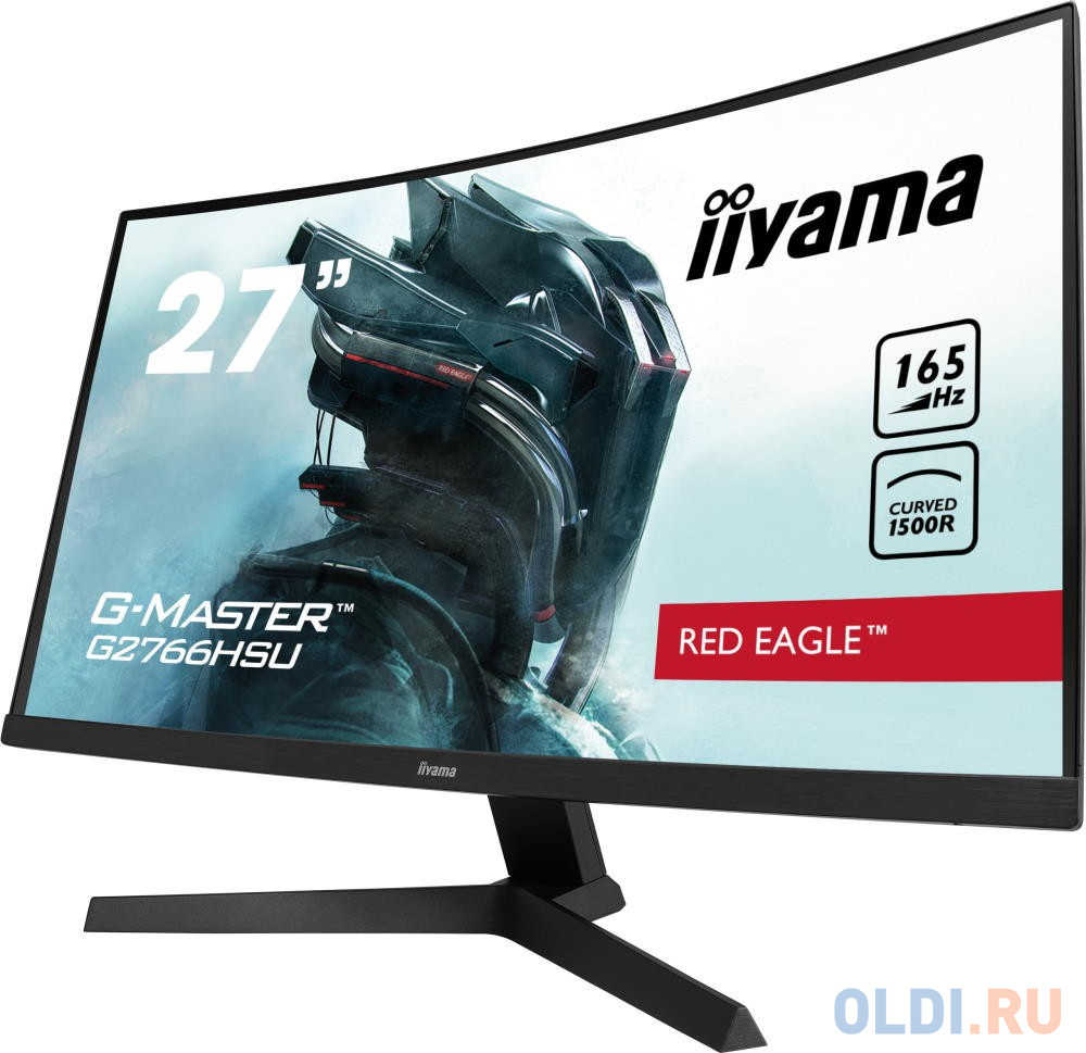 Монитор Iiyama 27" Red Eagle G2766HSU-B1 VA 1920x1080 165Hz 250cd/m2 16:9