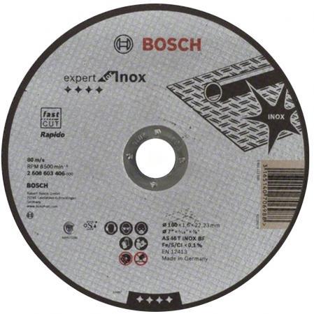 Круг отрезной Bosch Expert for Inox 180*1,6*22,2мм (GER) 2608603406