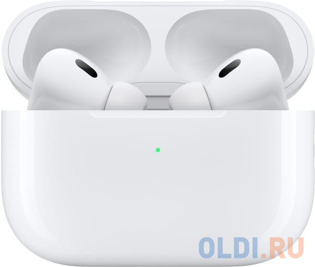 Гарнитура внутриканальные Apple AirPods Pro 2 2023 USB-C A3047/A3048/A2968 белый беспроводные bluetooth в ушной раковине (MTJV3AM/A)