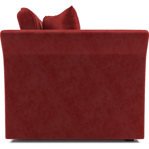 Диван Mebel Ars Малютка №2 бархат красный STAR VELVET 3 DARK RED ППУ в Москвe