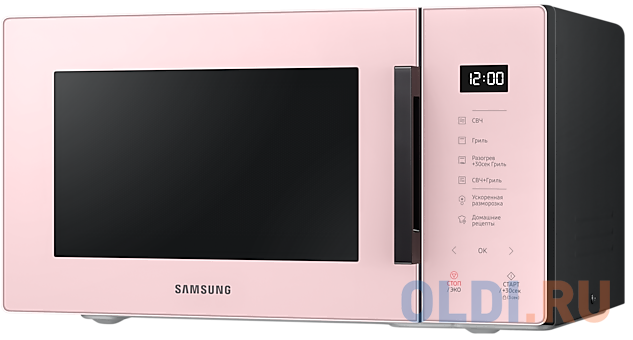 Микроволновая Печь Samsung MG23T5018AP/BW 23л. 800Вт розовый в Москвe