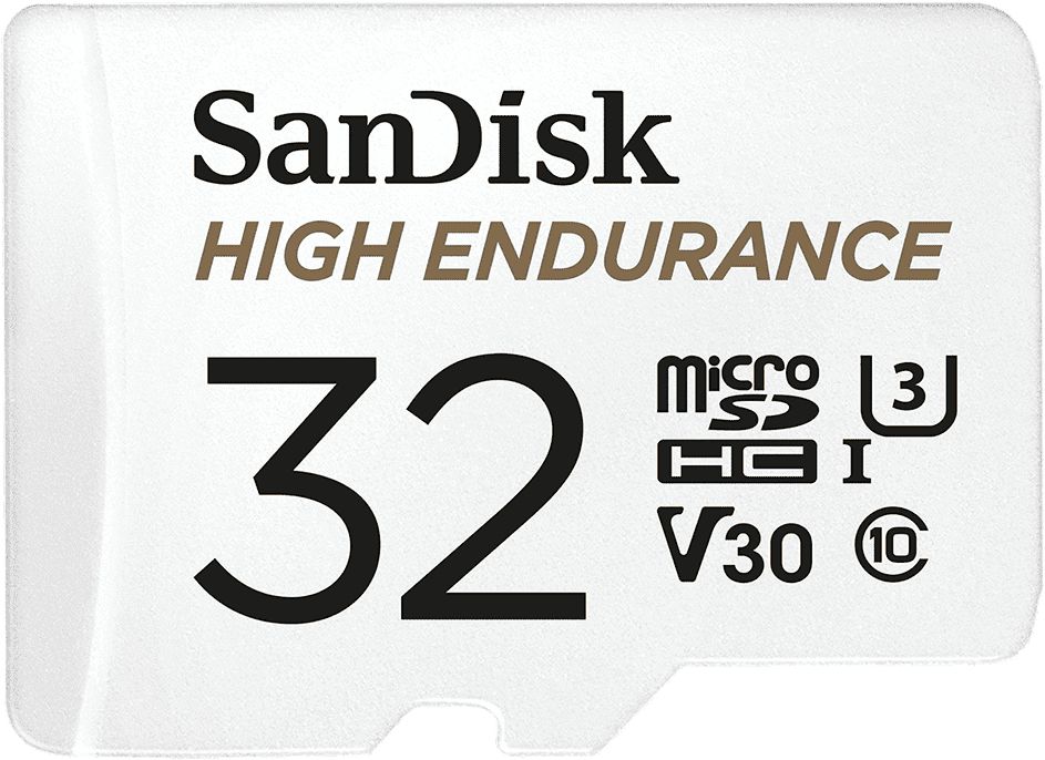 Карта памяти SanDisk 32Gb MicroSD High Endurance + adapter SD (SDSQQNR-032G-GN6IA) в Москвe